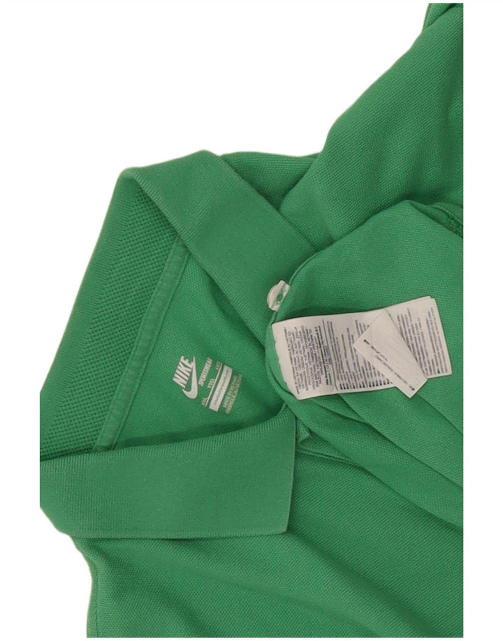 Nike muška polo majica 2XL zeleni pamuk