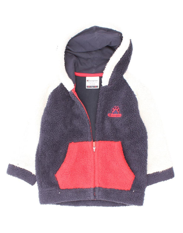 Champion Baby Boys flis jakna s kapuljačom 18-24 mjeseca tamnoplava boja