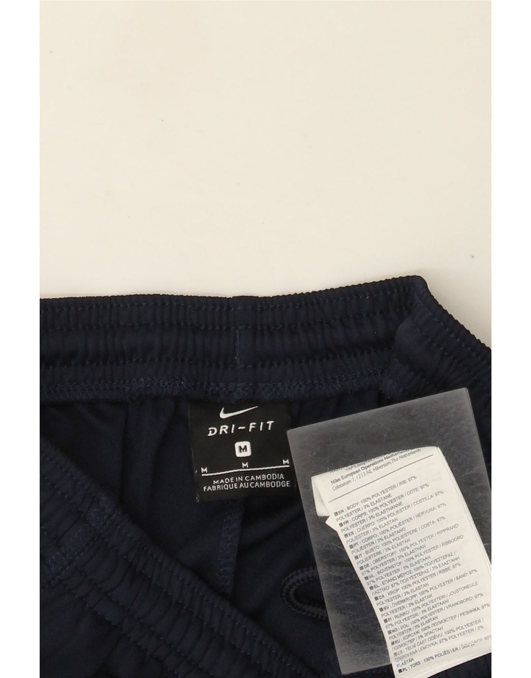 Nike muške Dri Fit hlače za trenirku Srednje tamnoplavi poliester