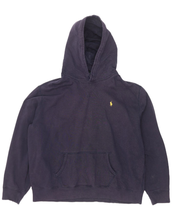 Polo Ralph Lauren muška majica s kapuljačom 2XL tamnoplavi pamuk