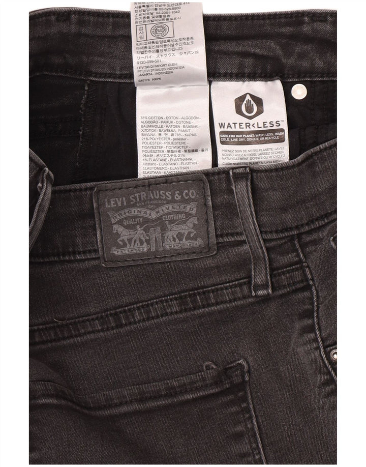 Levi's ženske 725 traperice visokog struka W32 L32 sivi pamuk