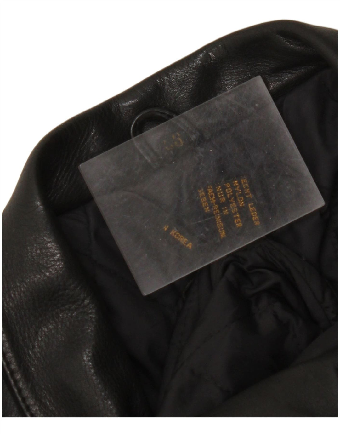 VINTAGE ženska kožna biciklistička jakna UK 18 XL crna koža