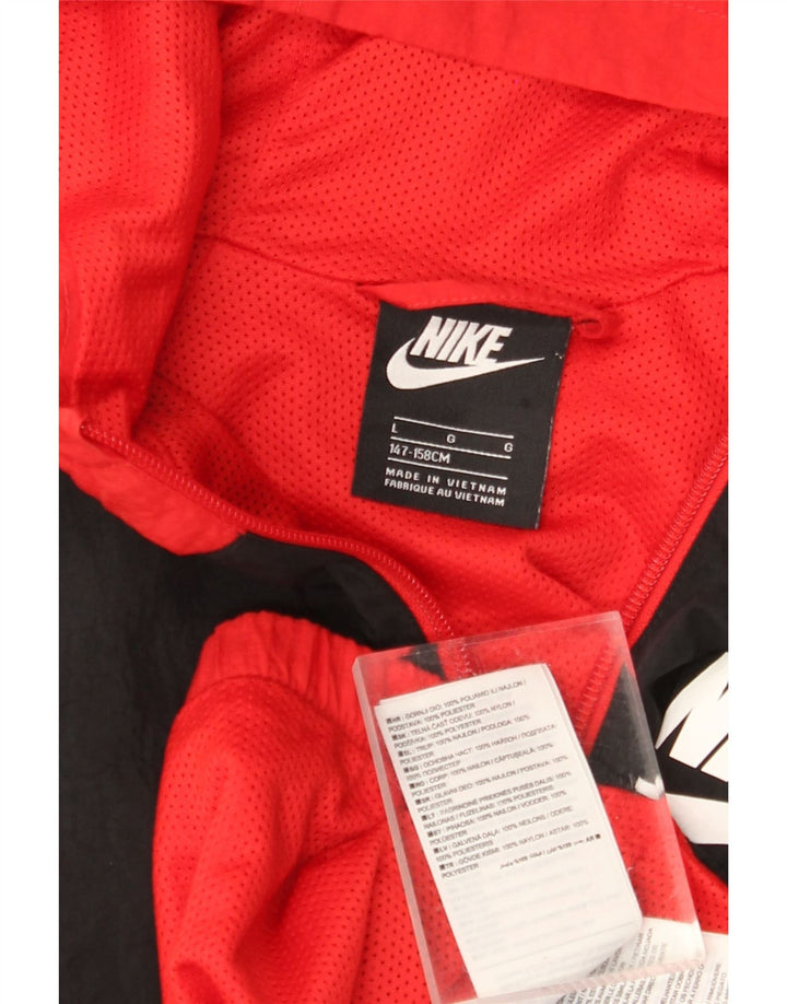 NIKE Boys Graphic Trenirka Gornja jakna 12-13 Years Large Red Colourblock