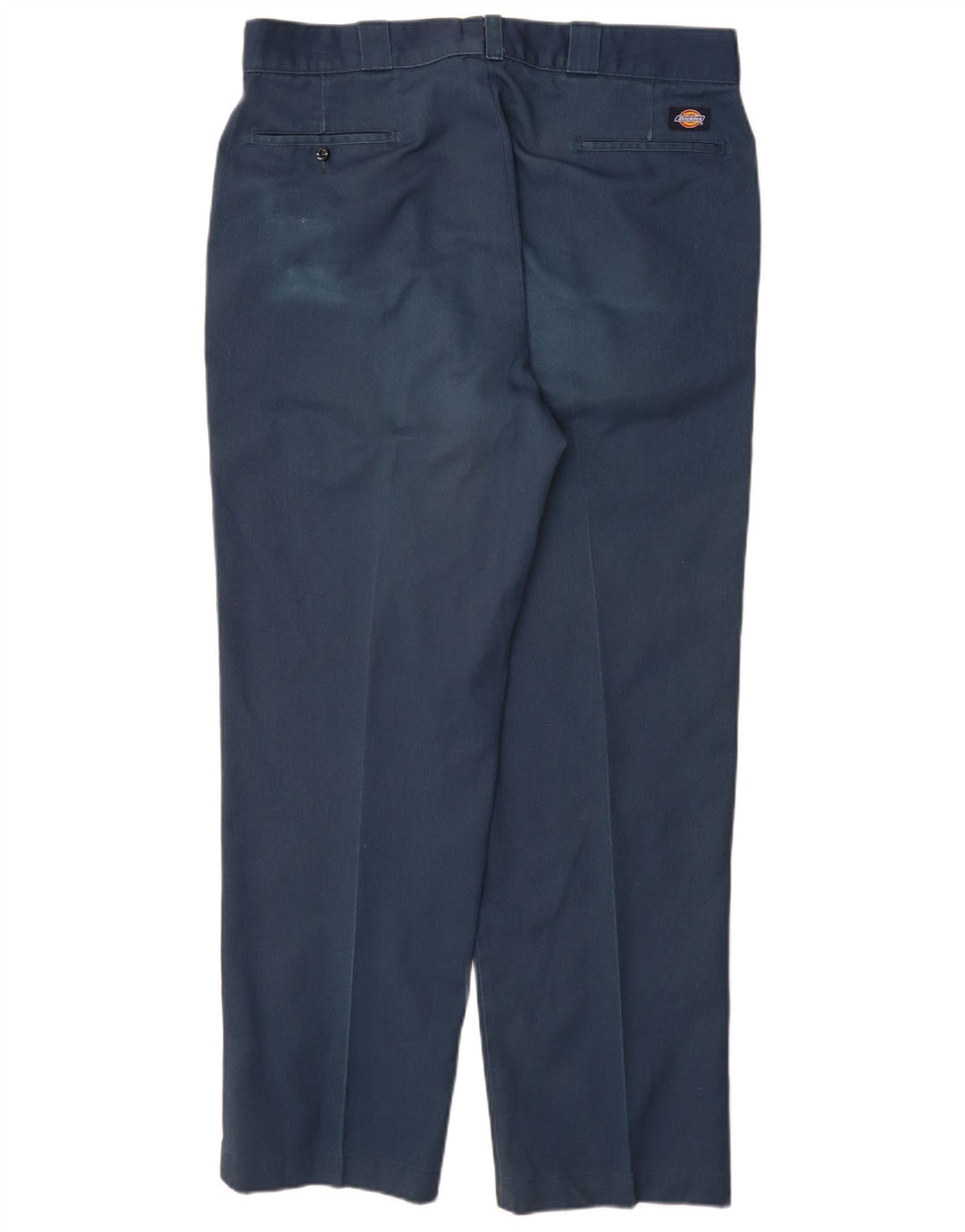 Dickies muške ravne chino hlače W40 L32 tamnoplavi poliester