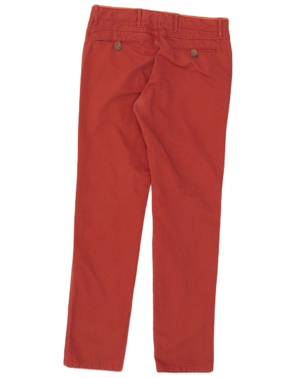 Massimo Dutti Muške uske chino hlače EU 42 Large W32 L34 Crveni pamuk