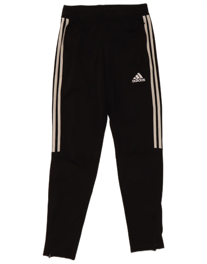 Adidas muške Aeroready hlače za trenirku Male crne poliesterske hlače