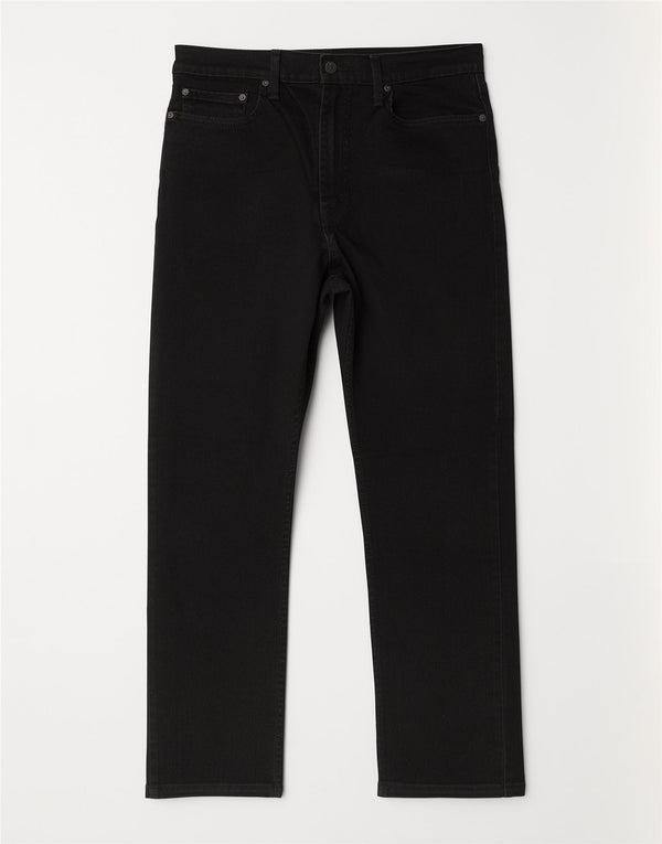 Levi's muške 513 uske ravne traperice W34 L30 crni pamuk