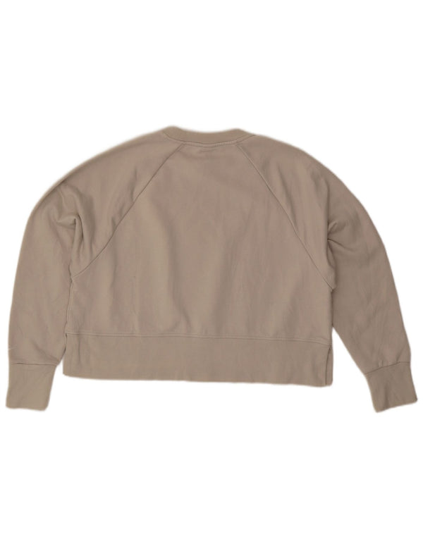 NIKE Ženska prekomjerna kratka majica s motivima UK 14 srednje bež