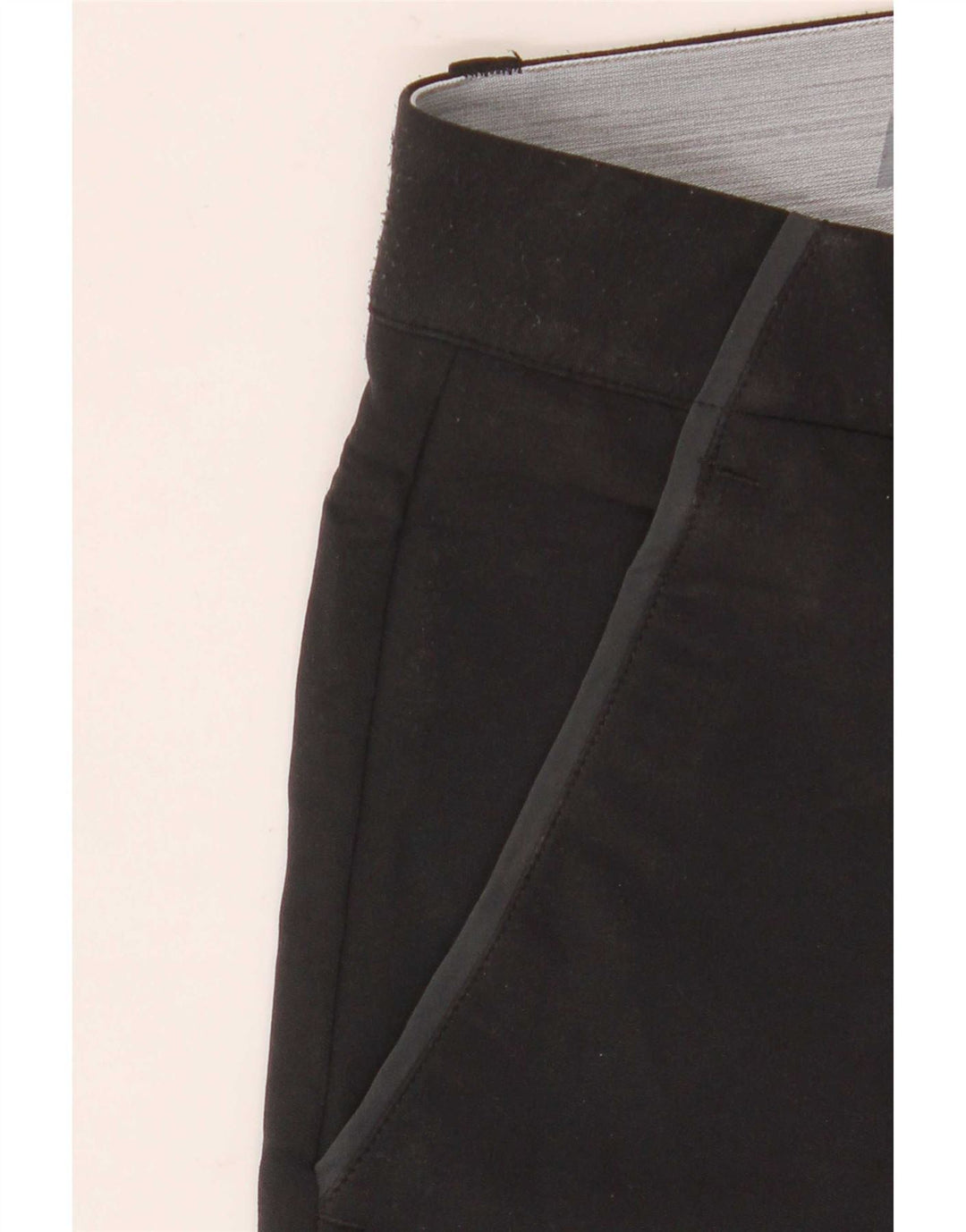 Adidas muške ravne chino hlače W36 L32 crni poliester