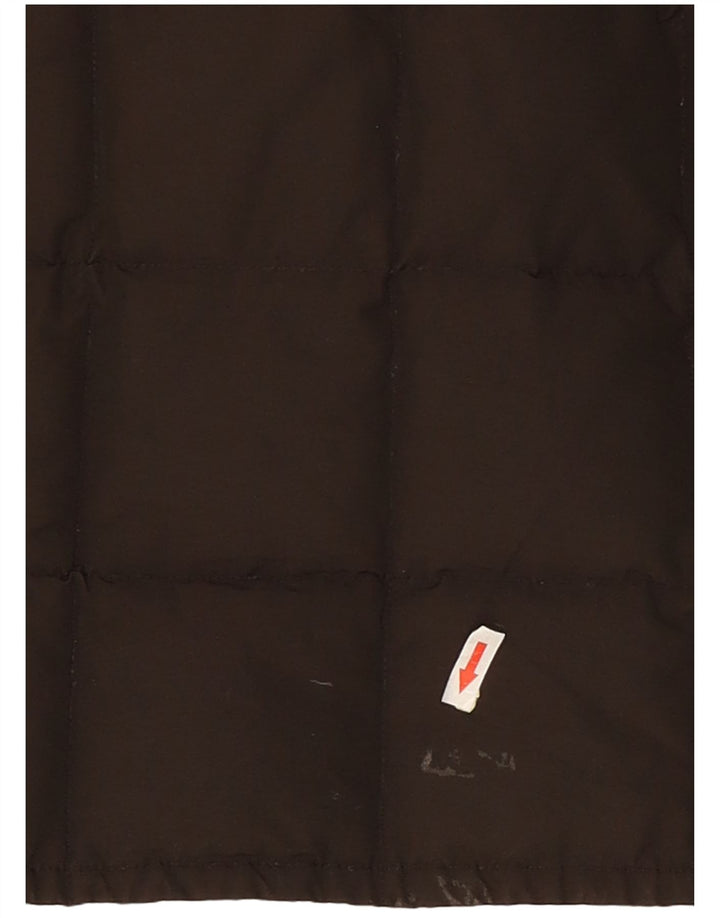 Woolrich ženski podstavljeni kaput s kapuljačom UK 12 Srednji kaki pamuk