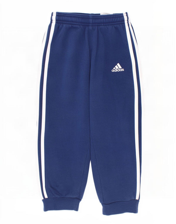 Adidas Trenirka za dječake Hlače za trčanje 3-4 godine, plavi pamuk