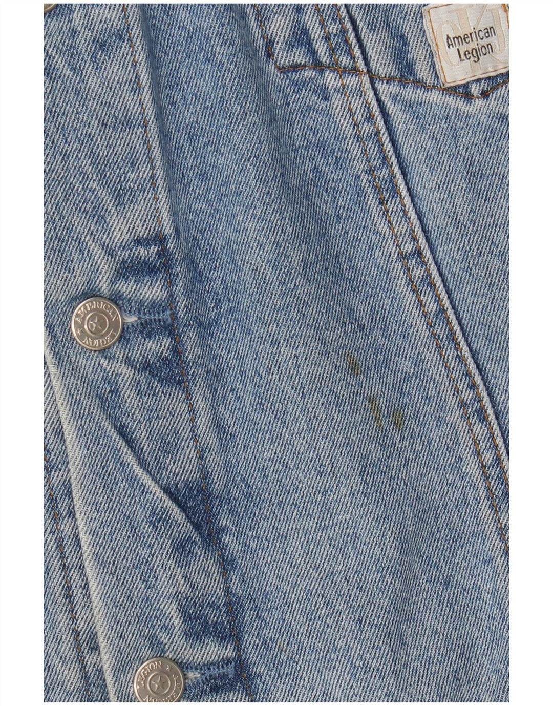 Vintage muška traper jakna UK 42 XL plava