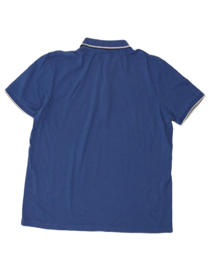 KAPPA Mens Polo Shirt 2XL Blue Vintage Kappa and Second-Hand Kappa from Messina Hembry 