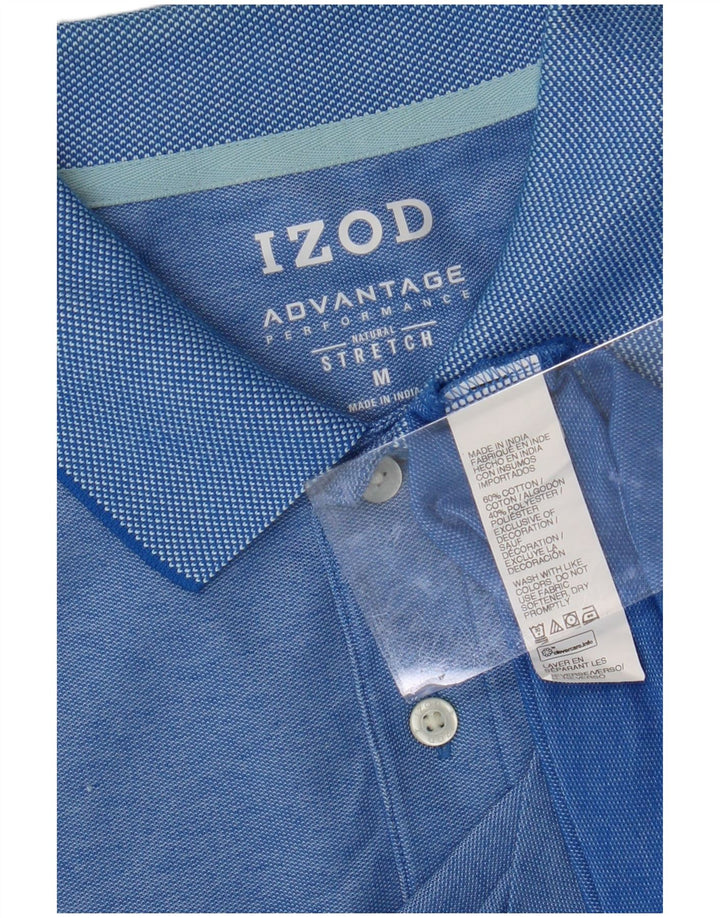 IZOD Muška polo majica Srednje plavi pamuk