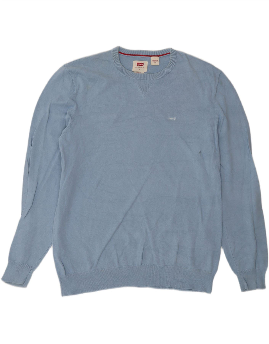 Levi's muški pulover s okruglim izrezom Veliki plavi pamuk