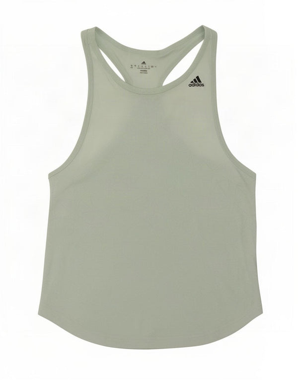 Adidas ženski Climalite prsluk UK 8/10 mali zeleni geometrijski
