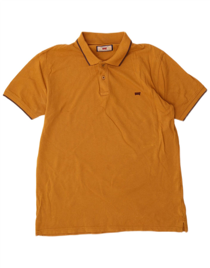 Carrera muška polo majica standardnog kroja velika, žuta pamučna