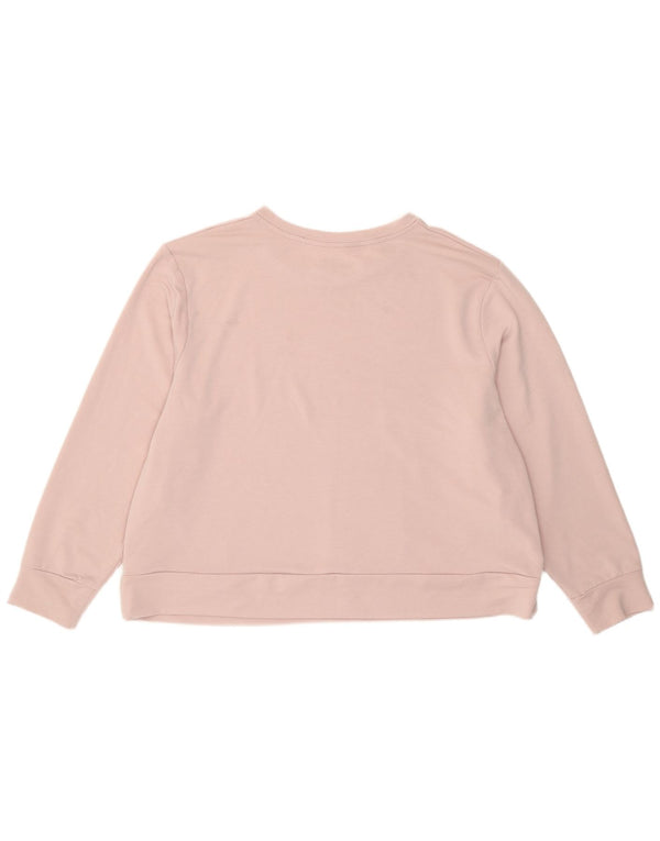 Under Armour Ženska prekomjerna majica s grafičkim motivima, UK 18 XL, ružičasta