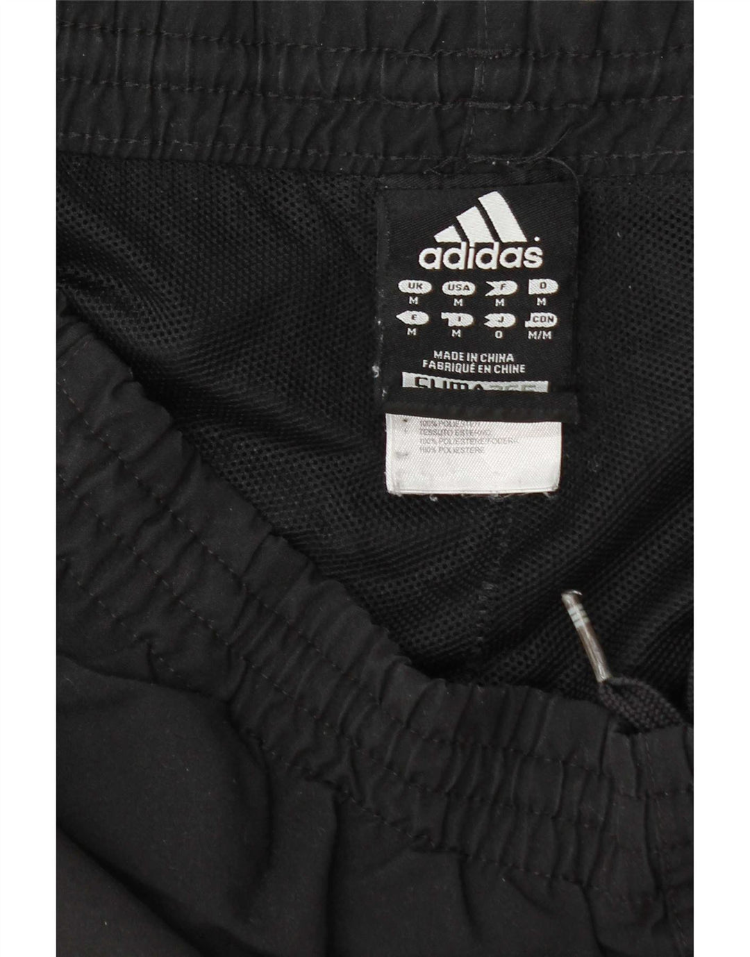 Adidas muške sportske kratke hlače Climalite srednje crne boje od poliestera