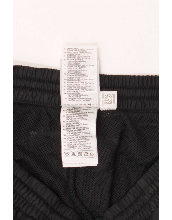 Adidas muške hlače za trenirku srednje crne boje od poliestera