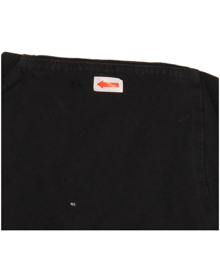 SUPERDRY muška majica kratkih rukava srednji crni pamuk