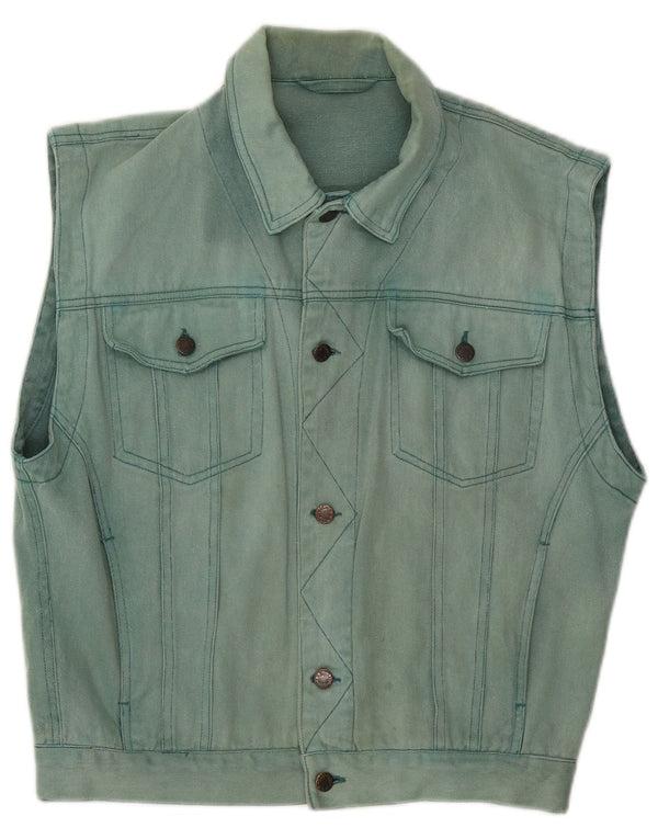C&A muška traper majica UK 36 Small Blue Cotton