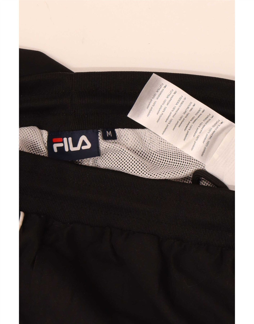 Fila muške trenirke Hlače Joggers Srednji crni poliester