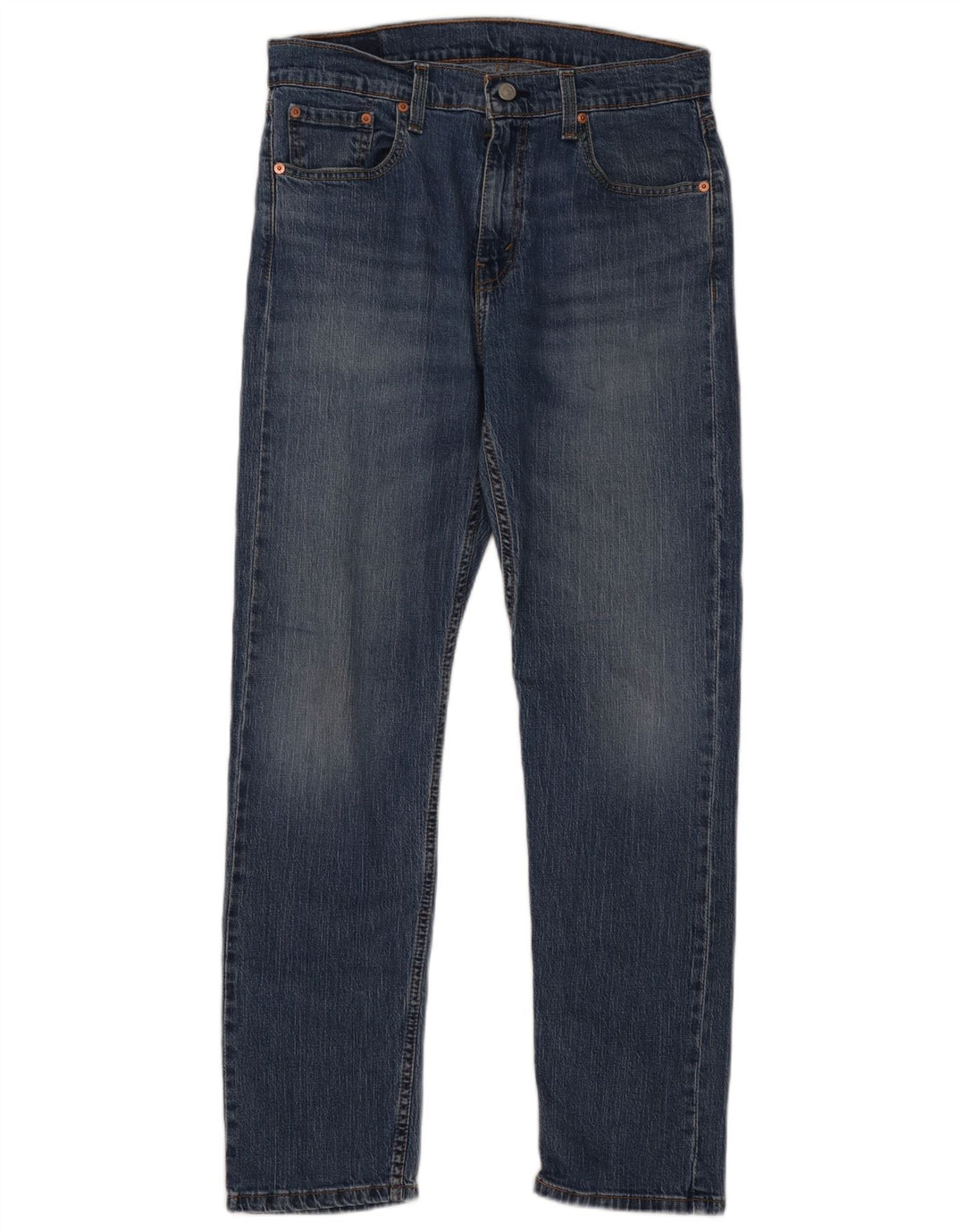 Levi's muške 502 sužene traperice W33 L32 plavi pamuk