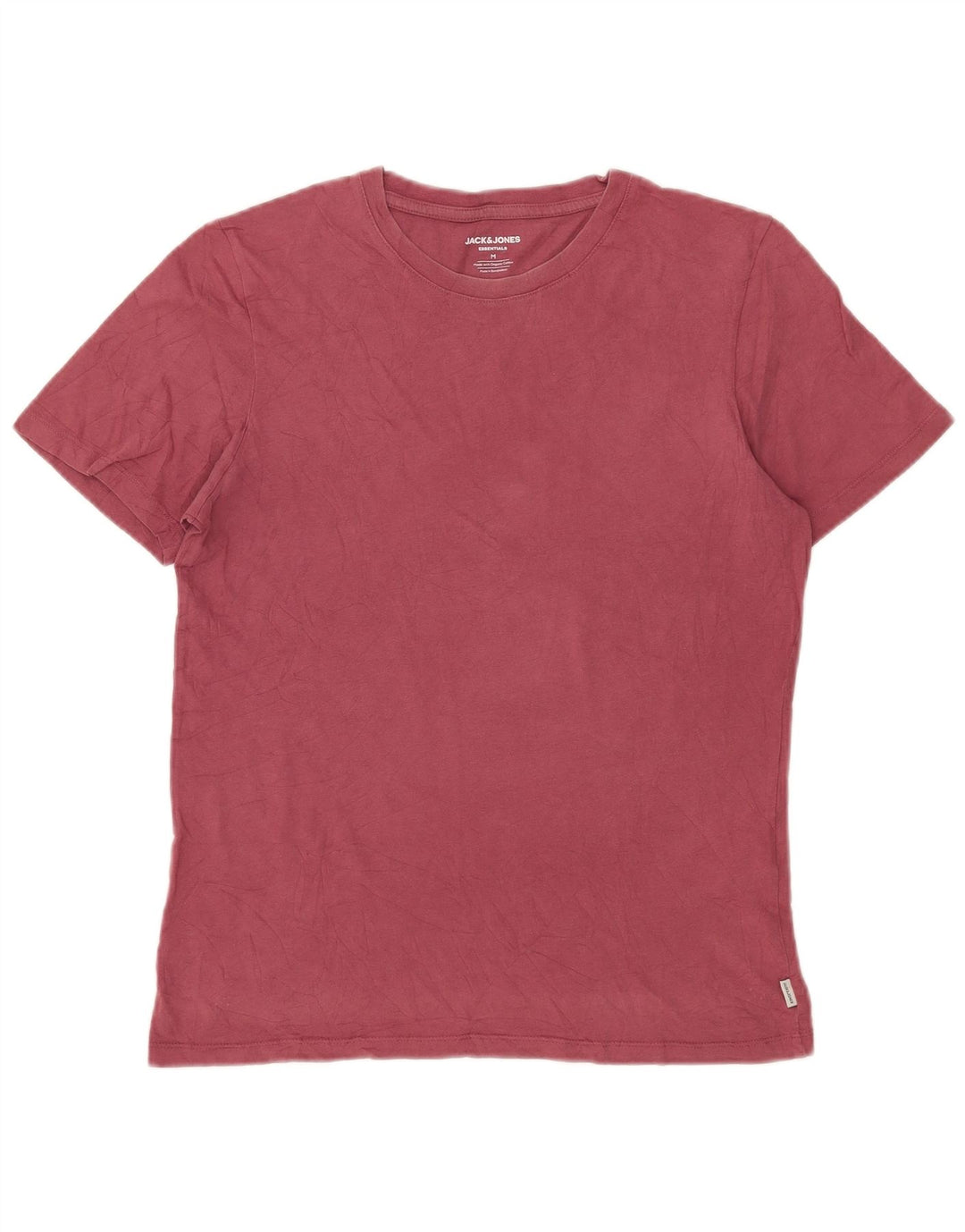 Jack & Jones muška majica kratkih rukava Srednje ružičasti pamuk