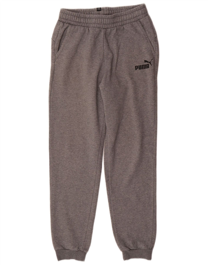 Puma Boys Trenirka Hlače Joggers 15-16 Years Grey Pamuk