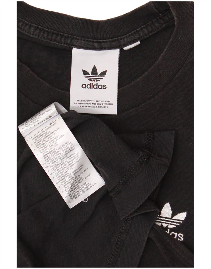 ADIDAS Muška majica kratkih rukava Mala crna pamučna majica