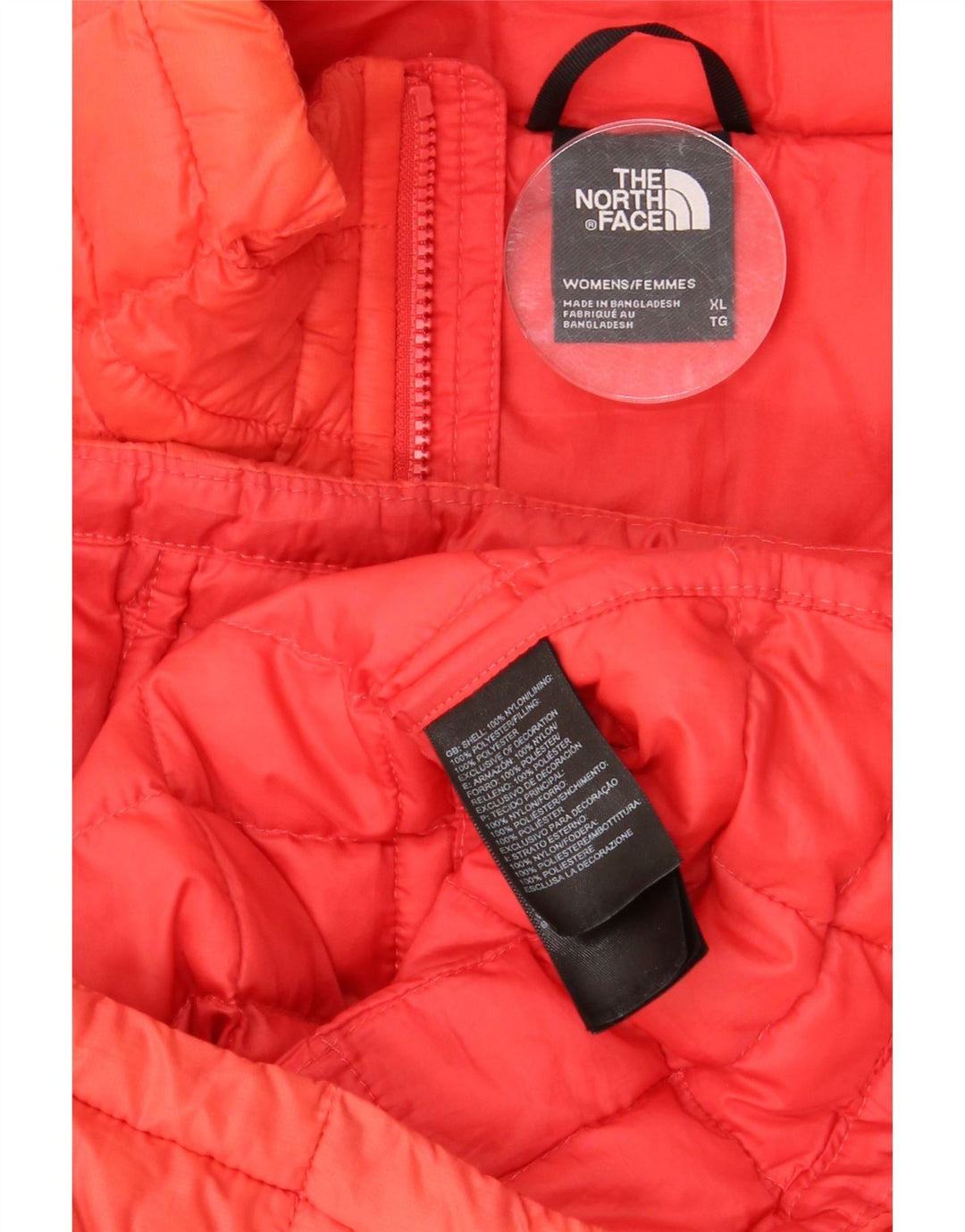 THE NORTH FACE Ženska podstavljena jakna UK 18 XL narančasti poliester