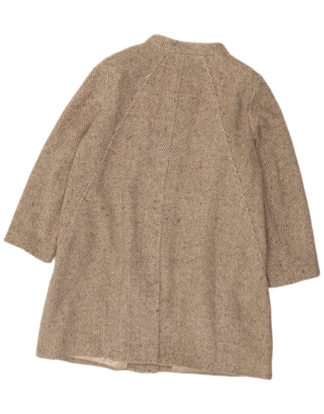 JACQUES VERT ženski kaput UK 20 XL Siva riblja kost vuna