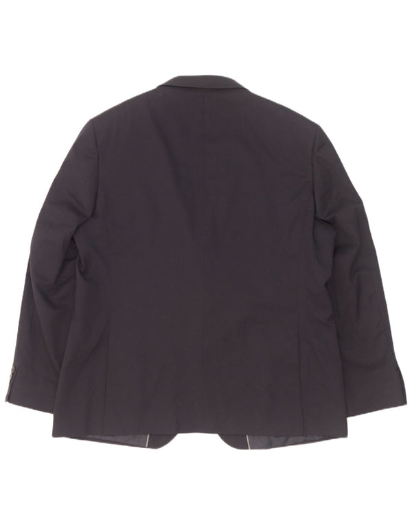 Marks & Spencer muška jakna sa 2 gumba UK 46 3XL tamnoplavi poliester