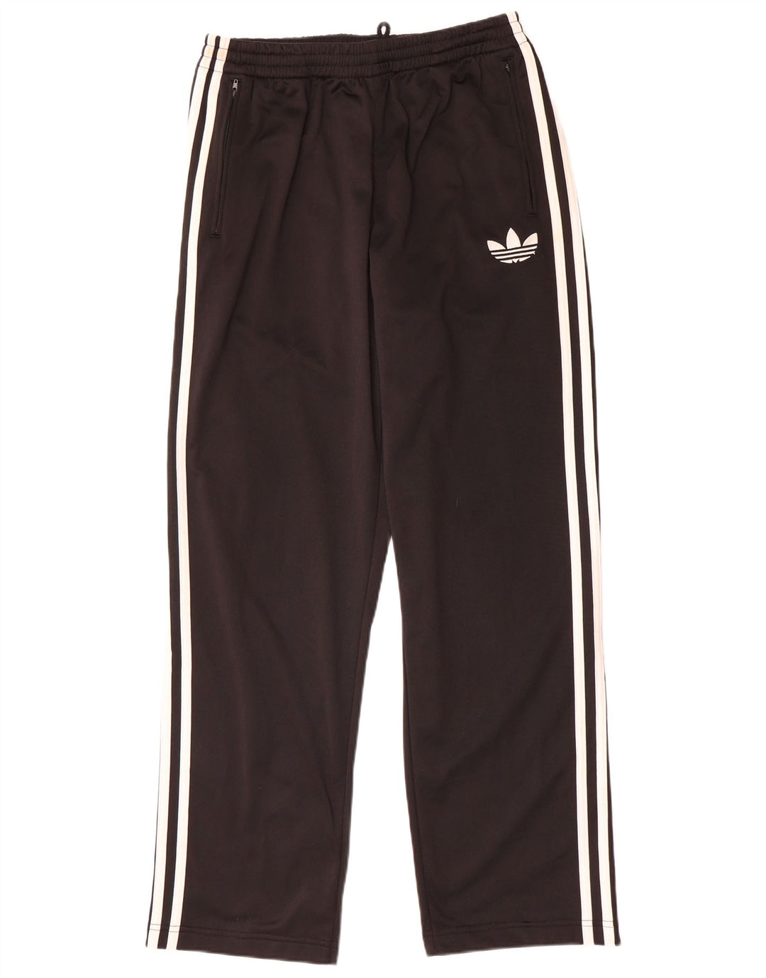 Adidas muške trenirke srednje crne poliesterske hlače