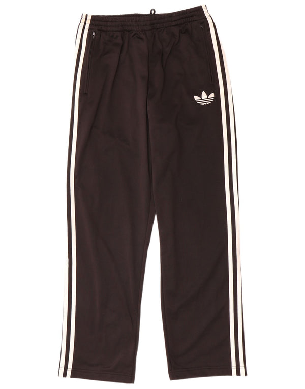 Adidas muške trenirke srednje crne poliesterske hlače