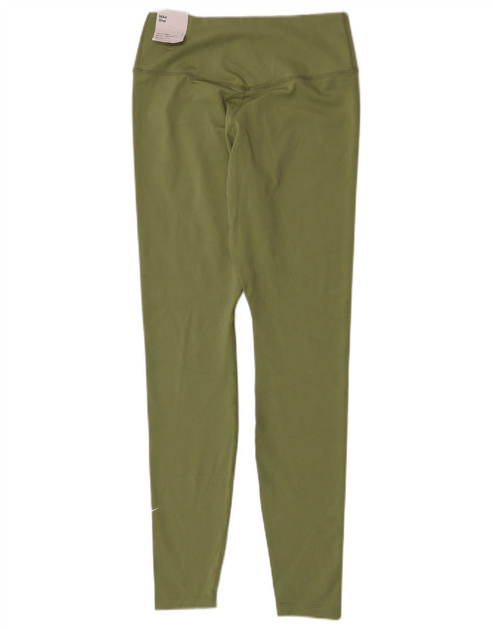 Nike ženske Dri Fit tajice UK 10 male zelene poliesterske