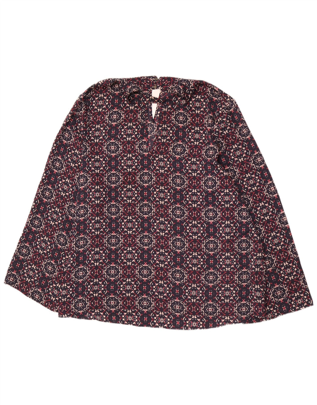 Marks & Spencer ženska majica s apstraktnim uzorkom UK 22 3XL tamnoplava