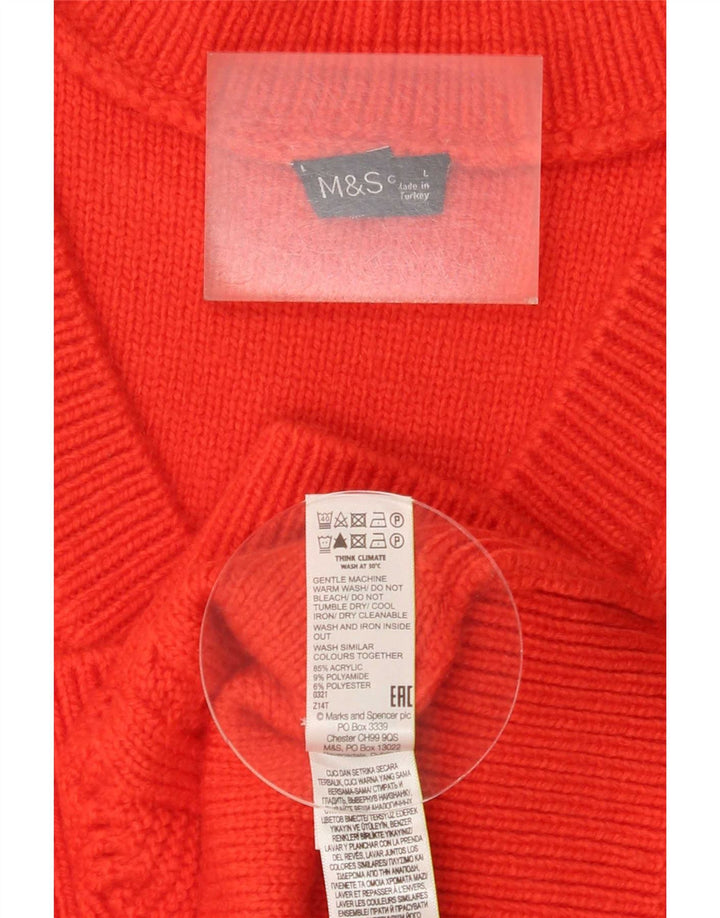 Marks & Spencer muški prsluk bez rukava Veliki crveni akril