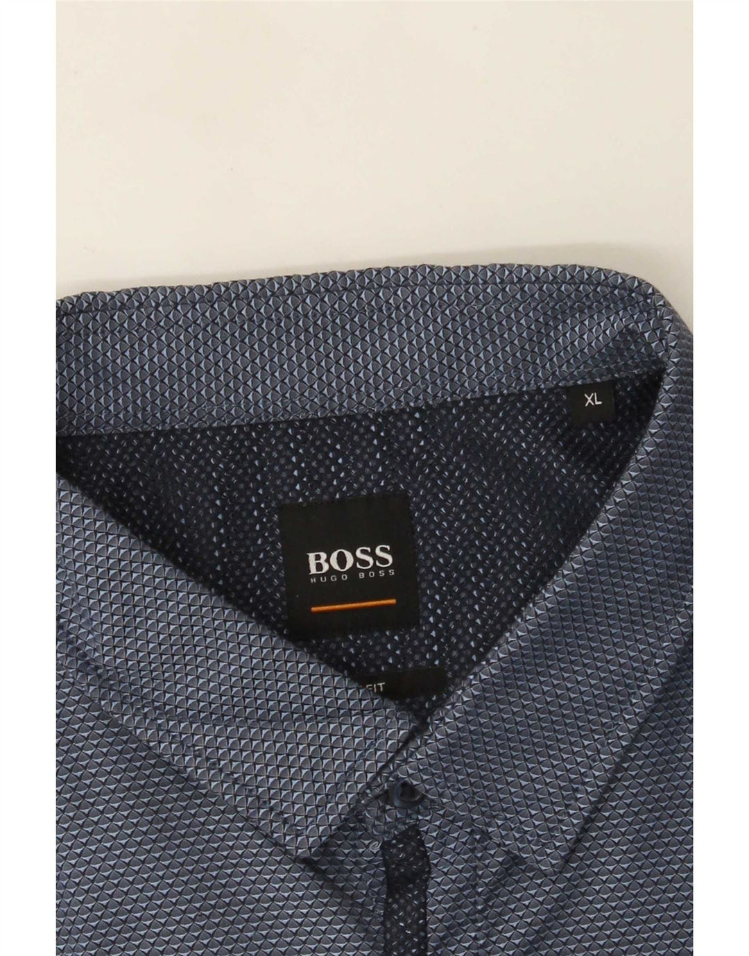 Hugo Boss muška košulja XL plava na točkice