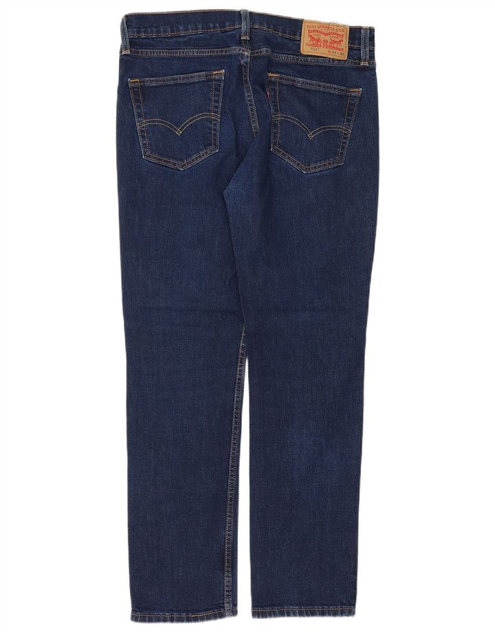 LEVI'S muške 511 uske traperice W34 L30 plavi pamuk