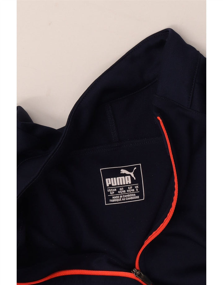 Muška majica s izrezom i trenirkom Puma Mala tamnoplava
