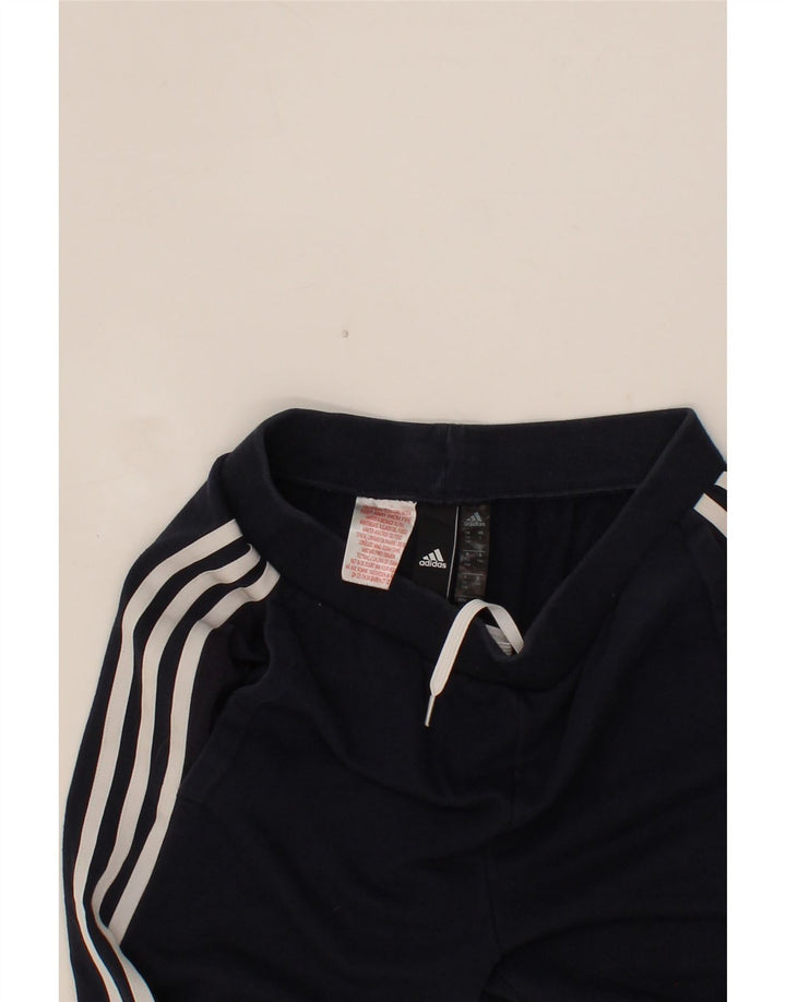 ADIDAS Boys Tracksuit Trousers 13-14 Years  Black Vintage Adidas and Second-Hand Adidas from Messina Hembry 