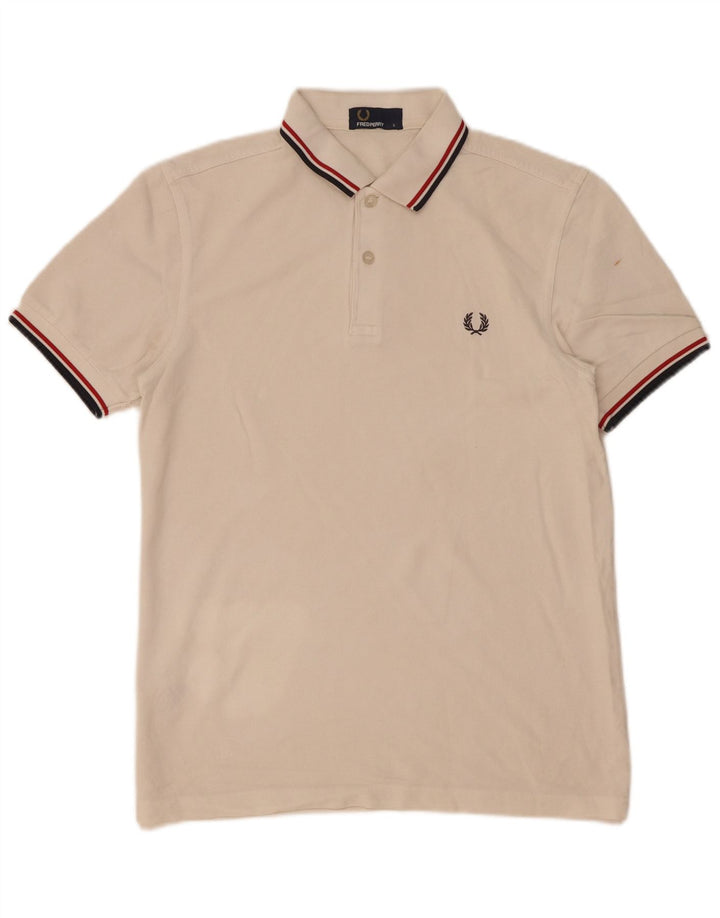 Fred Perry muška polo majica s malim pamučnim bijelim prugama