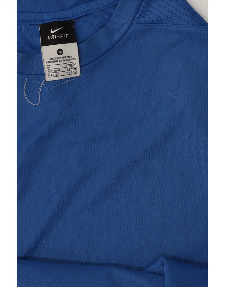 Nike Dri Fit majica kratkih rukava UK 39/41 srednje plava