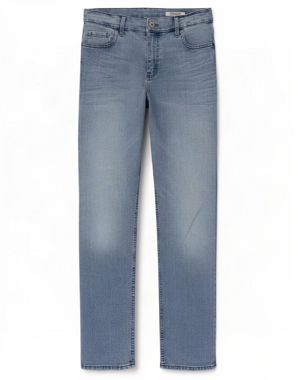 Marks & Spencer ženske ravne traperice regularnog kroja UK 14 Large W30 L30 Plave