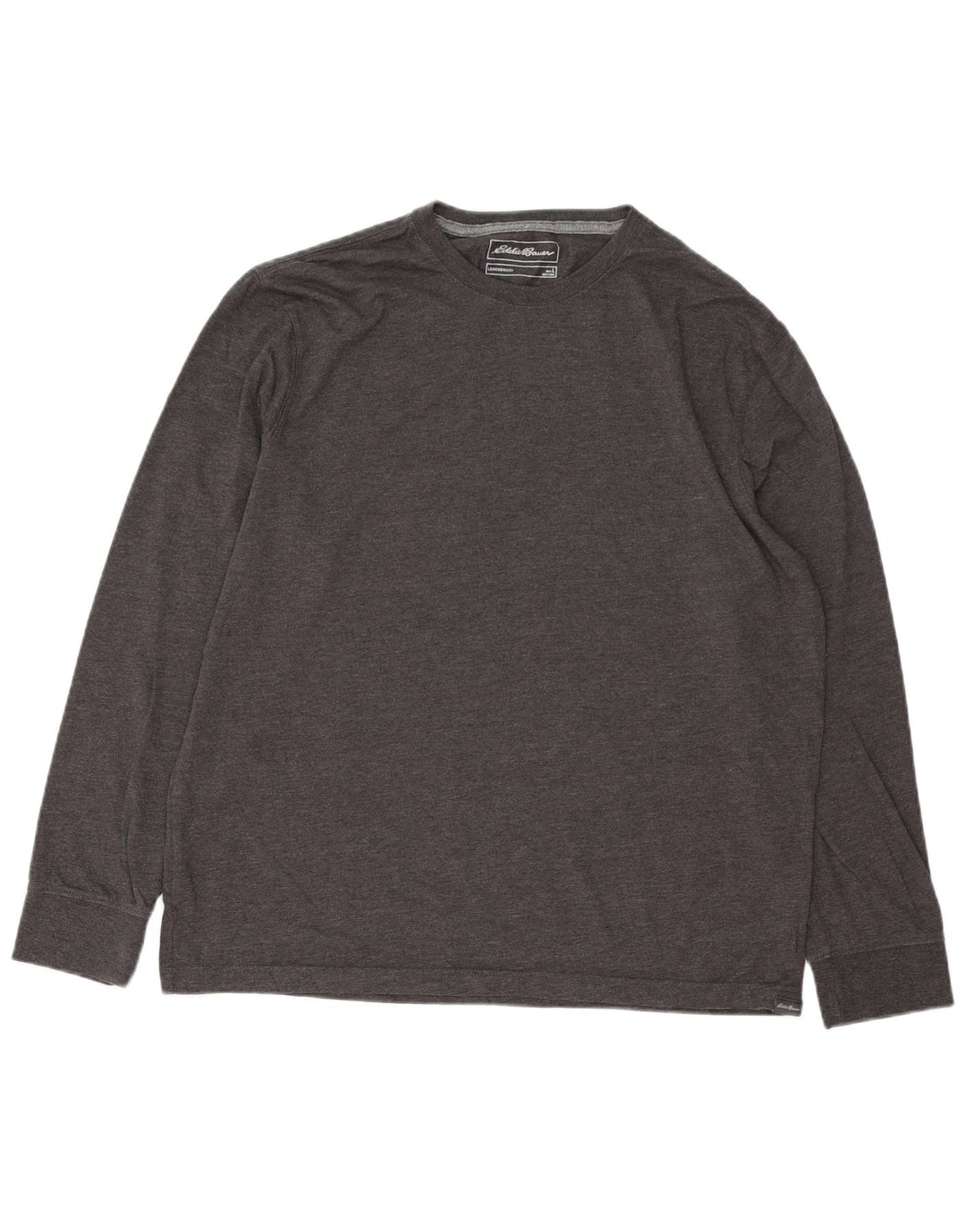 EDDIE BAUER Muška majica dugih rukava, veliki sivi pamuk