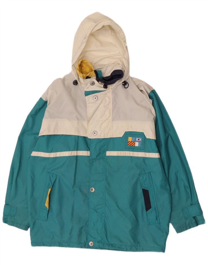 K-Way muška skijaška jakna s kapuljačom UK 40 veliki plavi poliester u boji