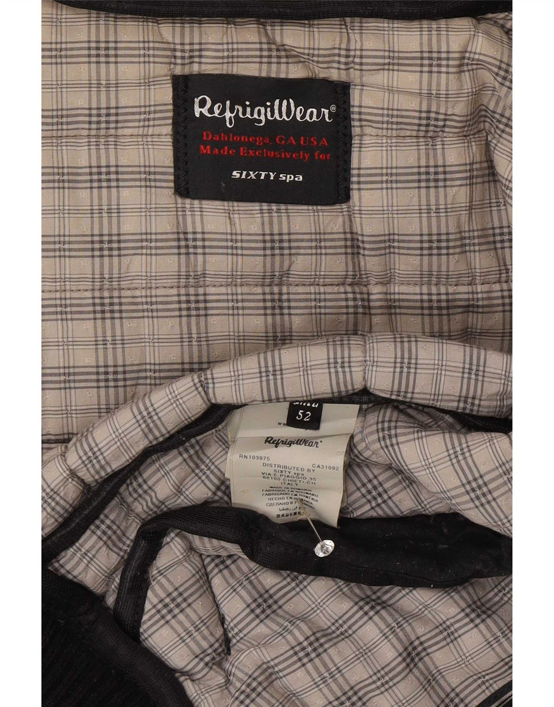 Refrigiwear muška podstavljena jakna s kapuljačom IT 52 veliki tamnoplavi poliester