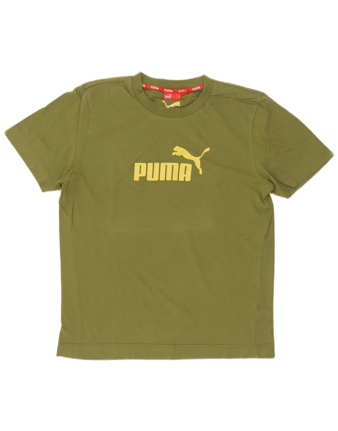 Puma muška majica s grafičkim motivima, srednje zelena